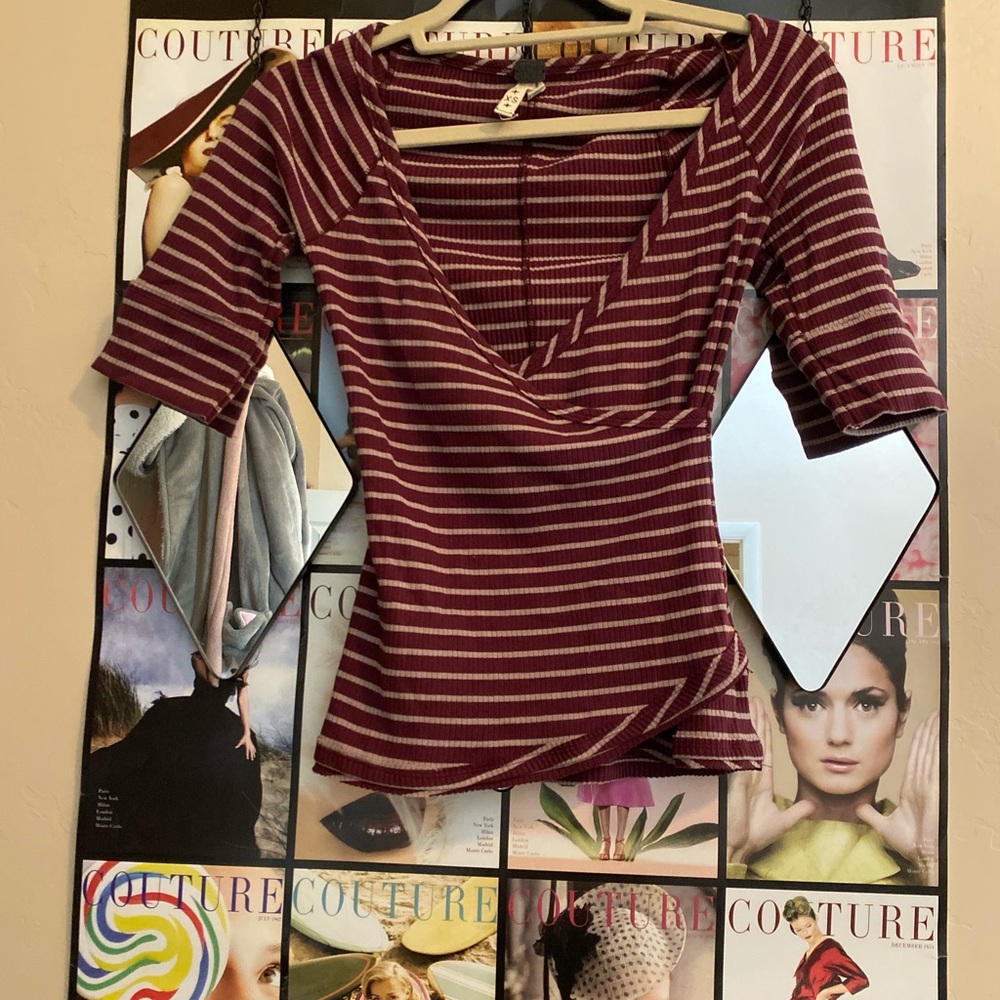 Free people striped top
